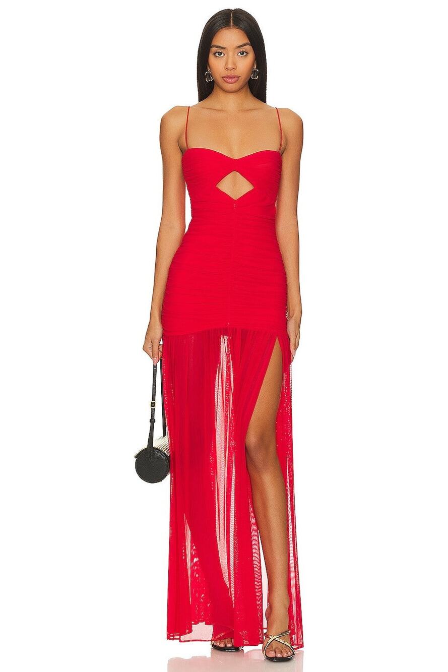 Nookie Monroe Tank Cutout Gown - S